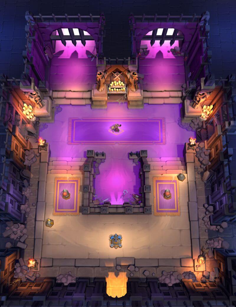 Scholomance Darkmaster Gandling map